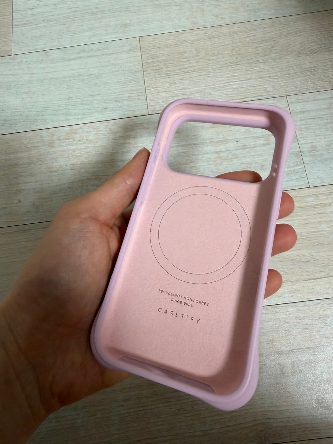 아이폰17프로 리플케이스 핑크 새상품 상품이미지2