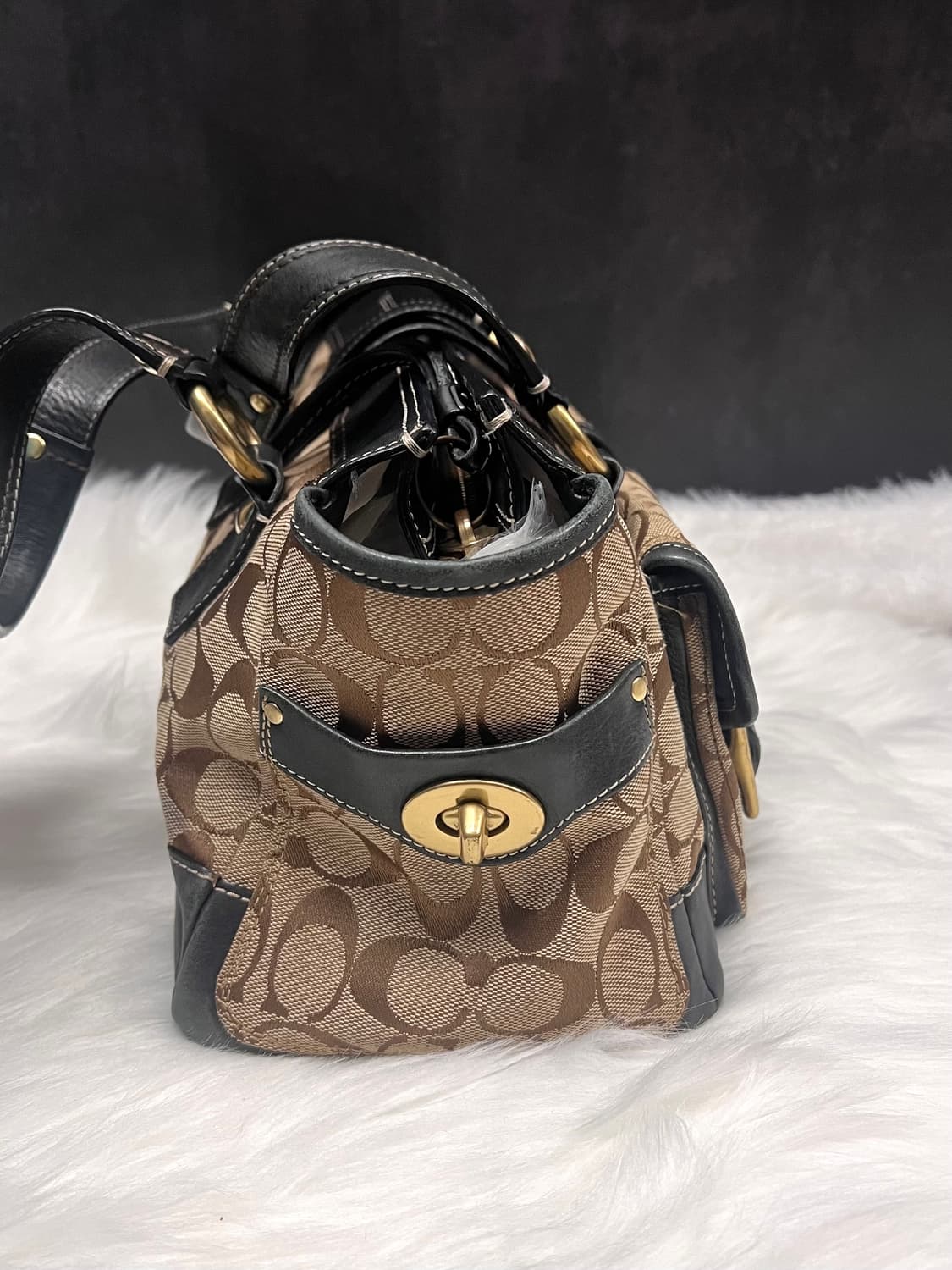 Rare Coach 65th Legacy Mandy Satchel bag 상품이미지6