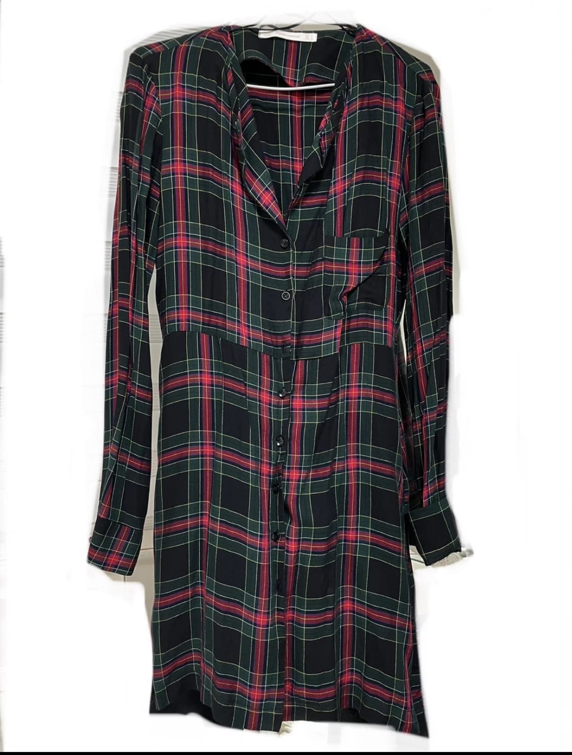 자라 체크 원피스 상품이미지1