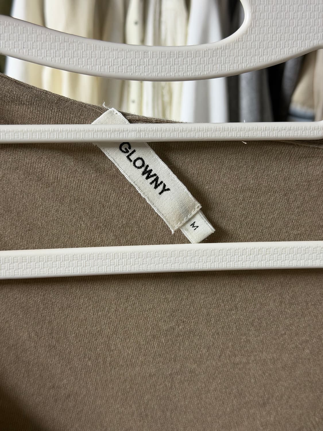 글로니 티셔츠 MUFFIN HOODIE TOP (BEIGE) 베스트셀러 상품이미지5