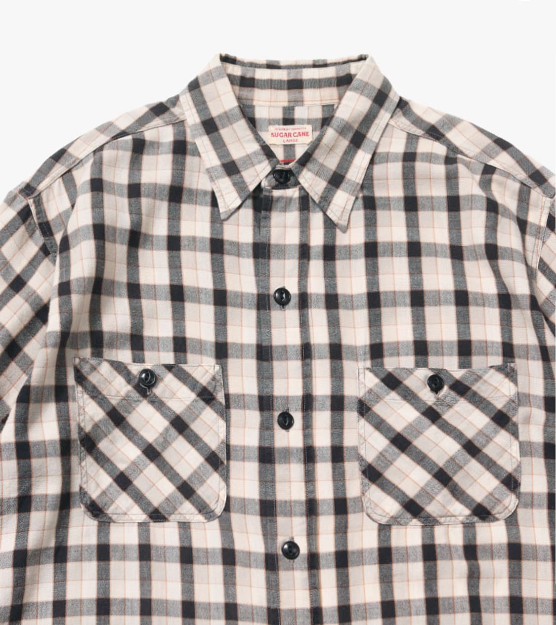 SUGAR CANE - CHECK SHIRT 상품이미지3