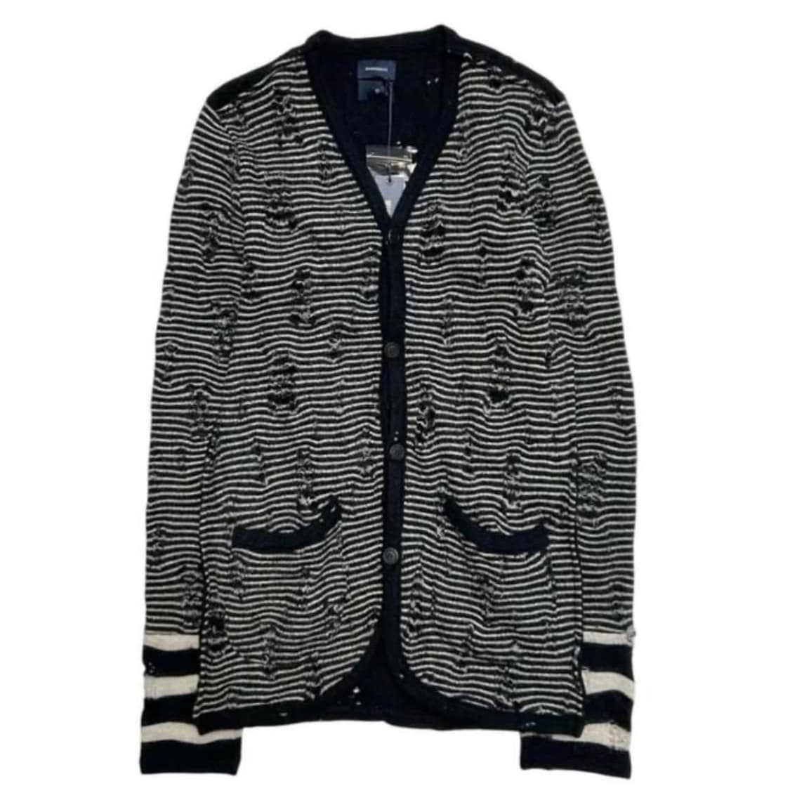 Mihara yasuhiro destroyed knit cardigan 상품이미지2