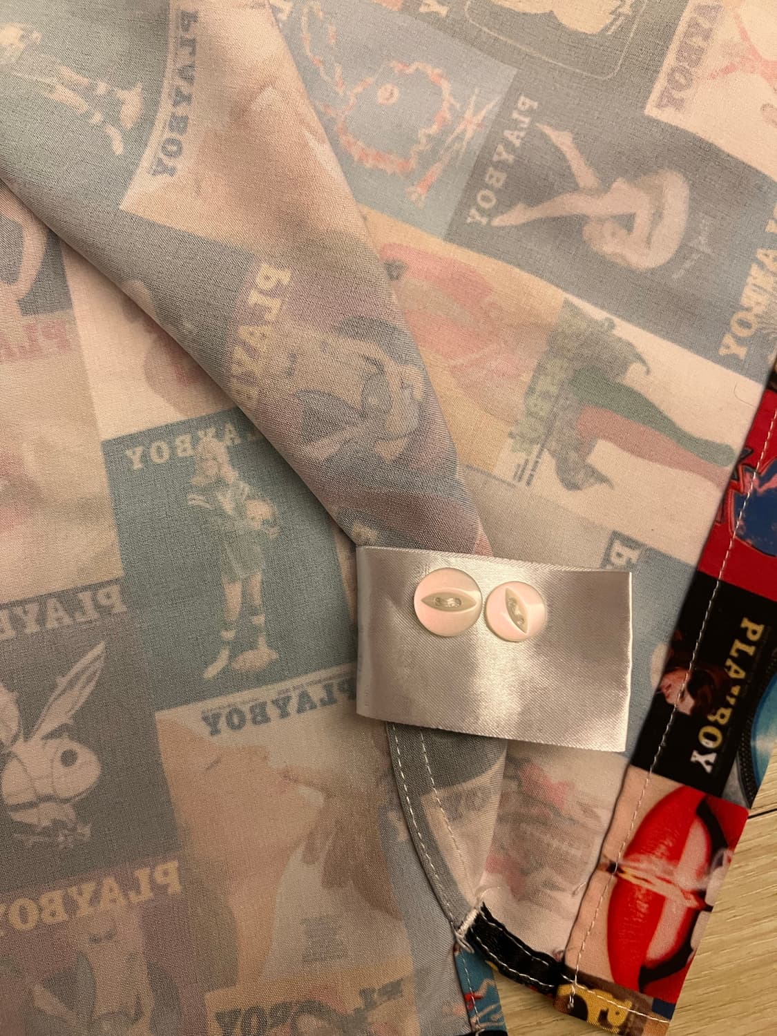 Play boy X Freaks store Hawaiian shirt 상품이미지4