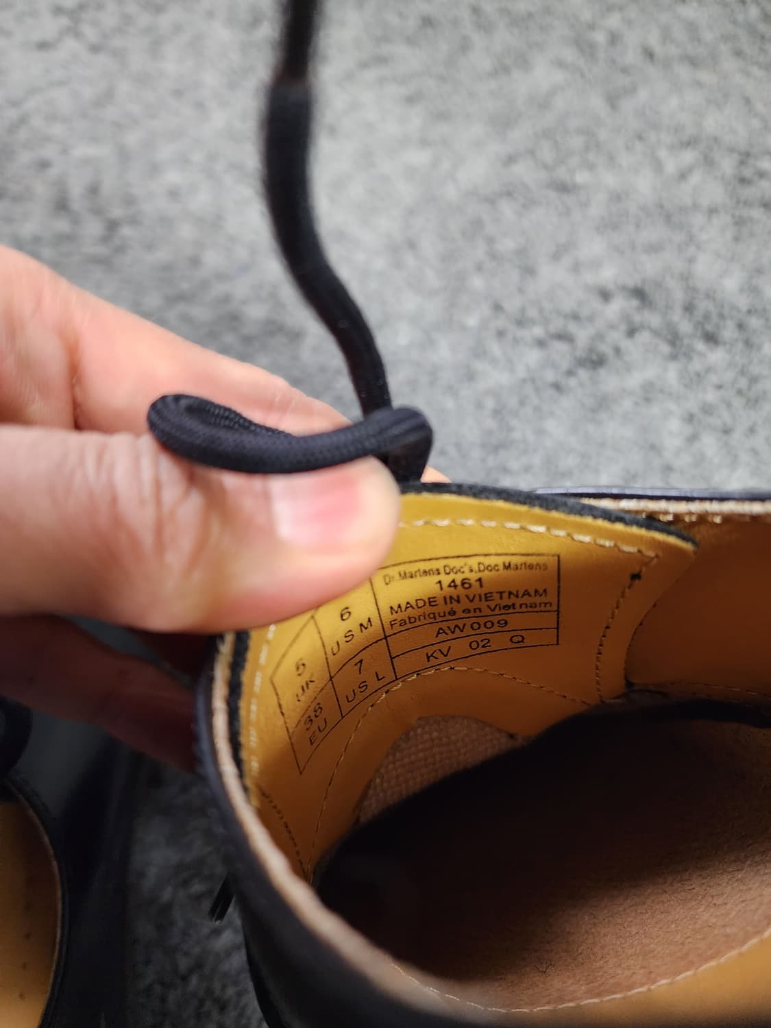 닥터마틴 1461 3홀 블랙 상품이미지2