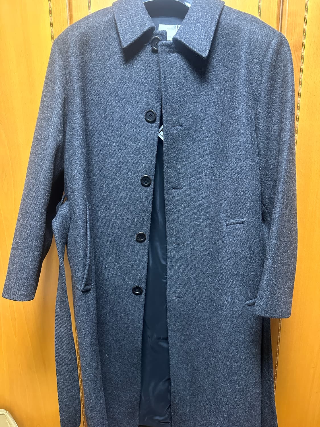 아모멘토 싱글 브레이져 롱코트 상품이미지1