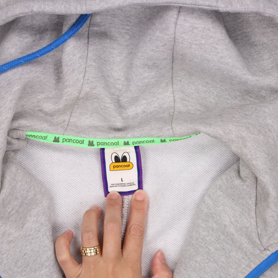 L 팬콧 후드집업 자켓 0423H1 상품이미지4