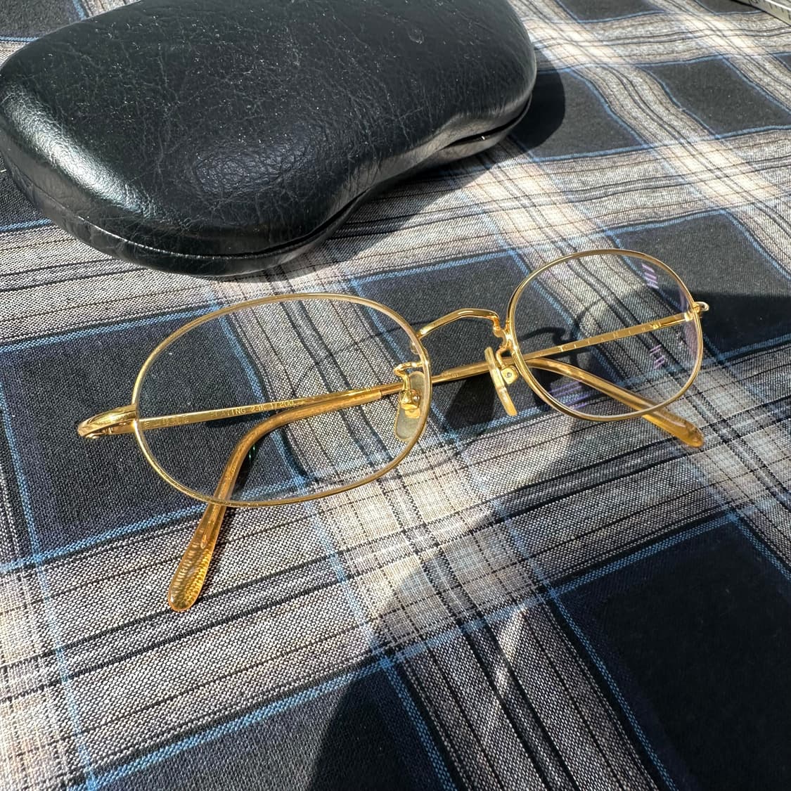 하쿠산 백산안경 티타늄 금장 24k 상품이미지4