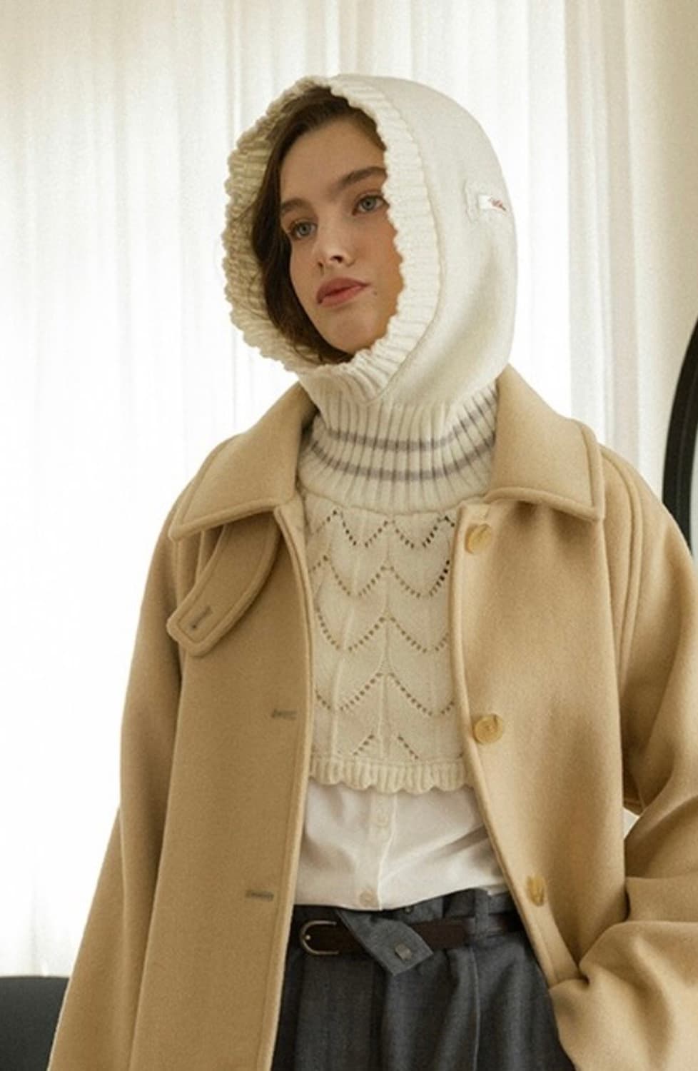 (새상품) 바이탈싸인 울 바라클라바  상품이미지2