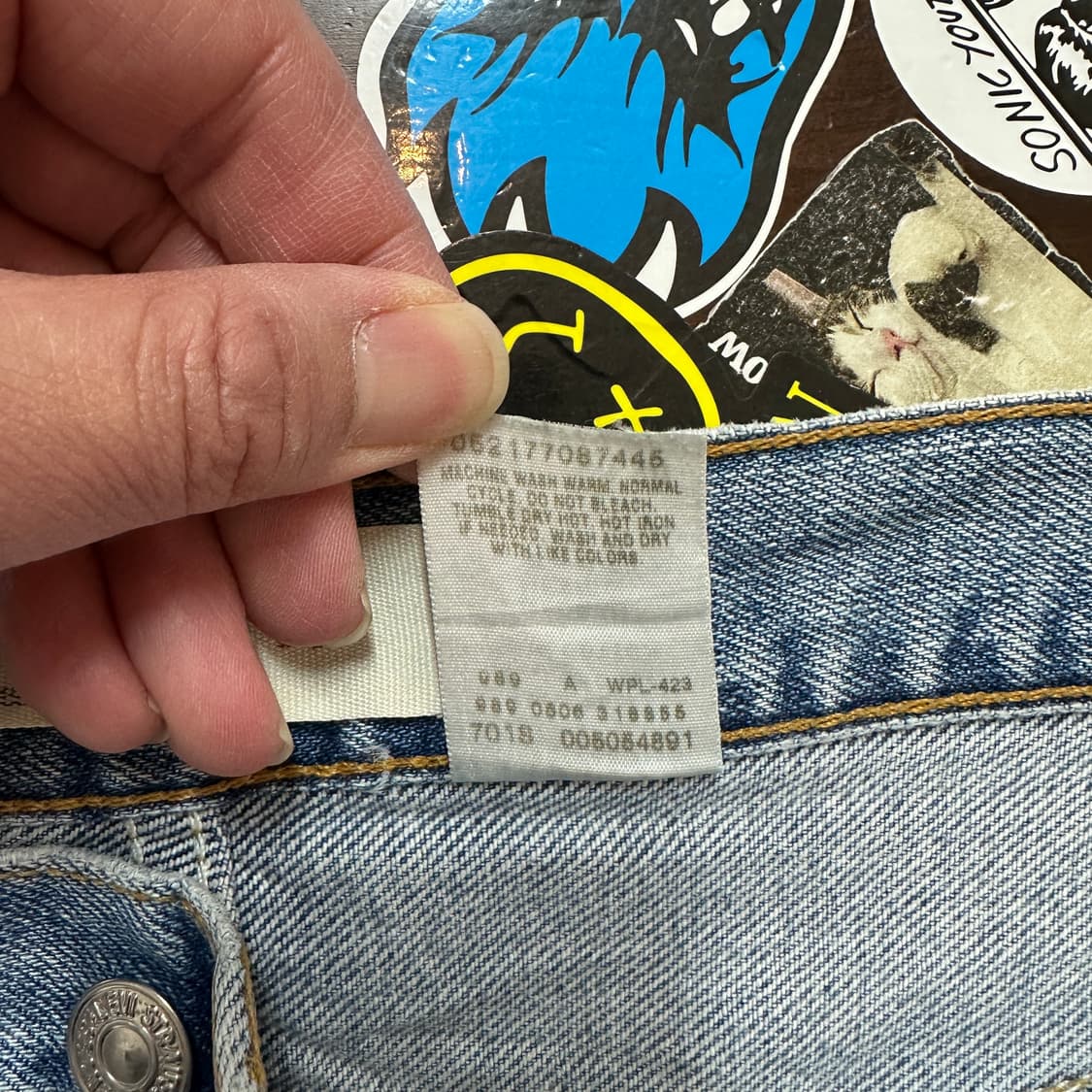 00s 리바이스 505 블루 진 데님 팬츠 34 상품이미지8