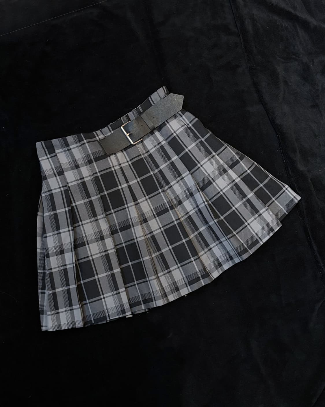 일본빈티지  플레어 미니 스커트 상품이미지1