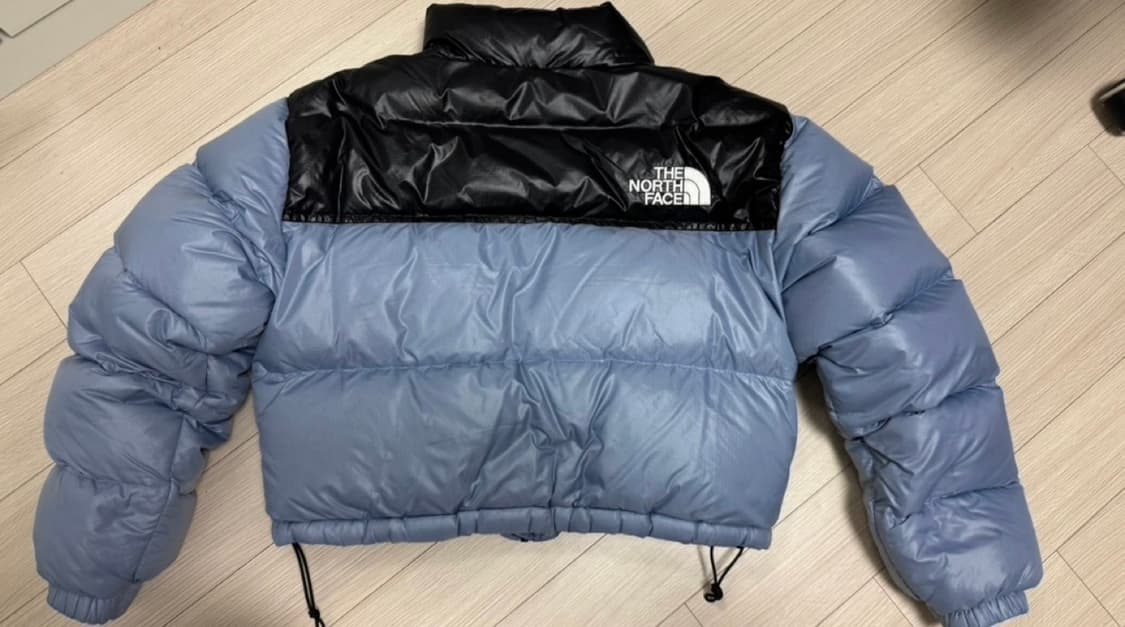 노스페이스 눕시 숏 자켓 파스텔 블루 상품이미지2