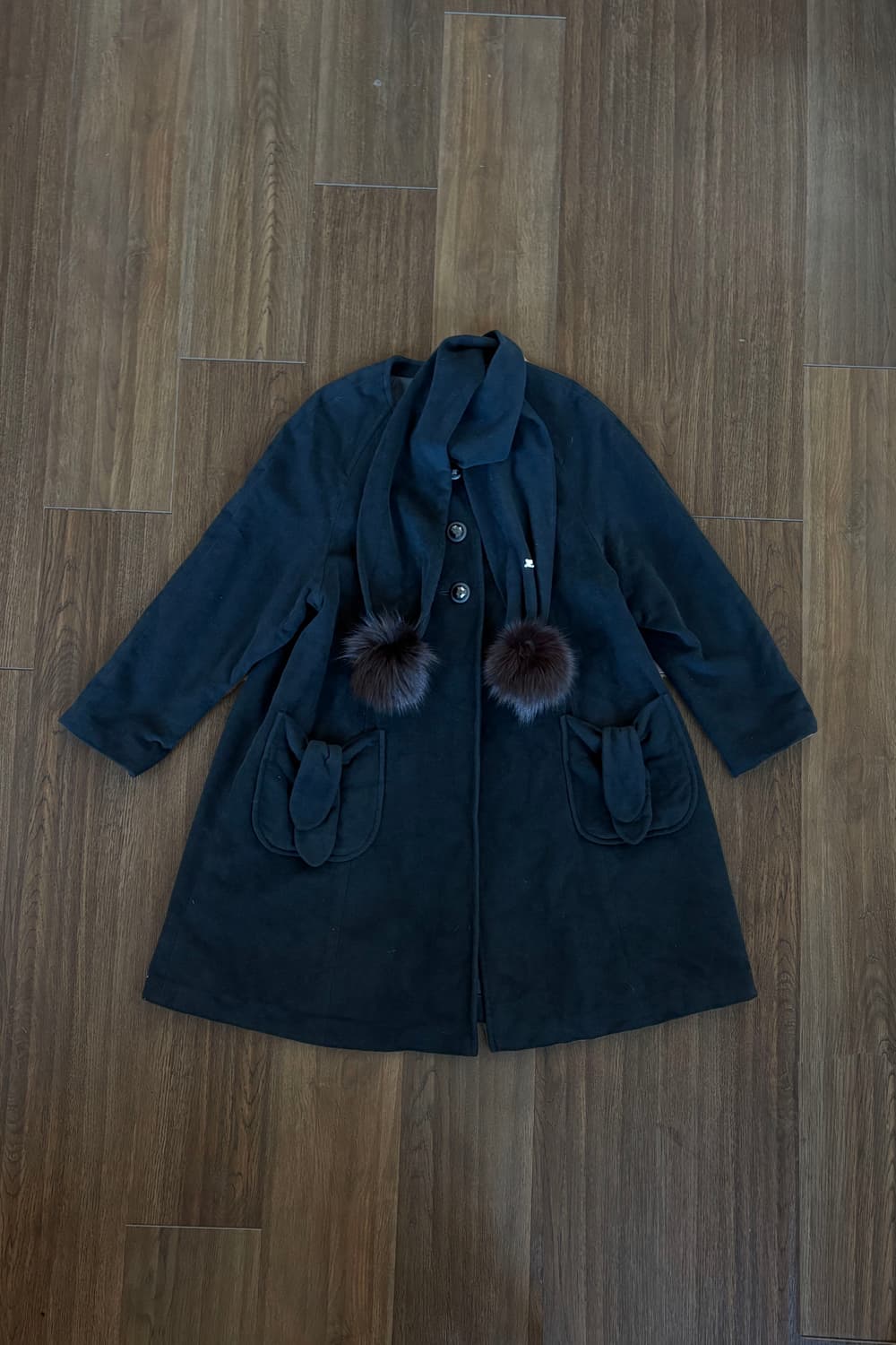 Courreges Muffler Coat 상품이미지4