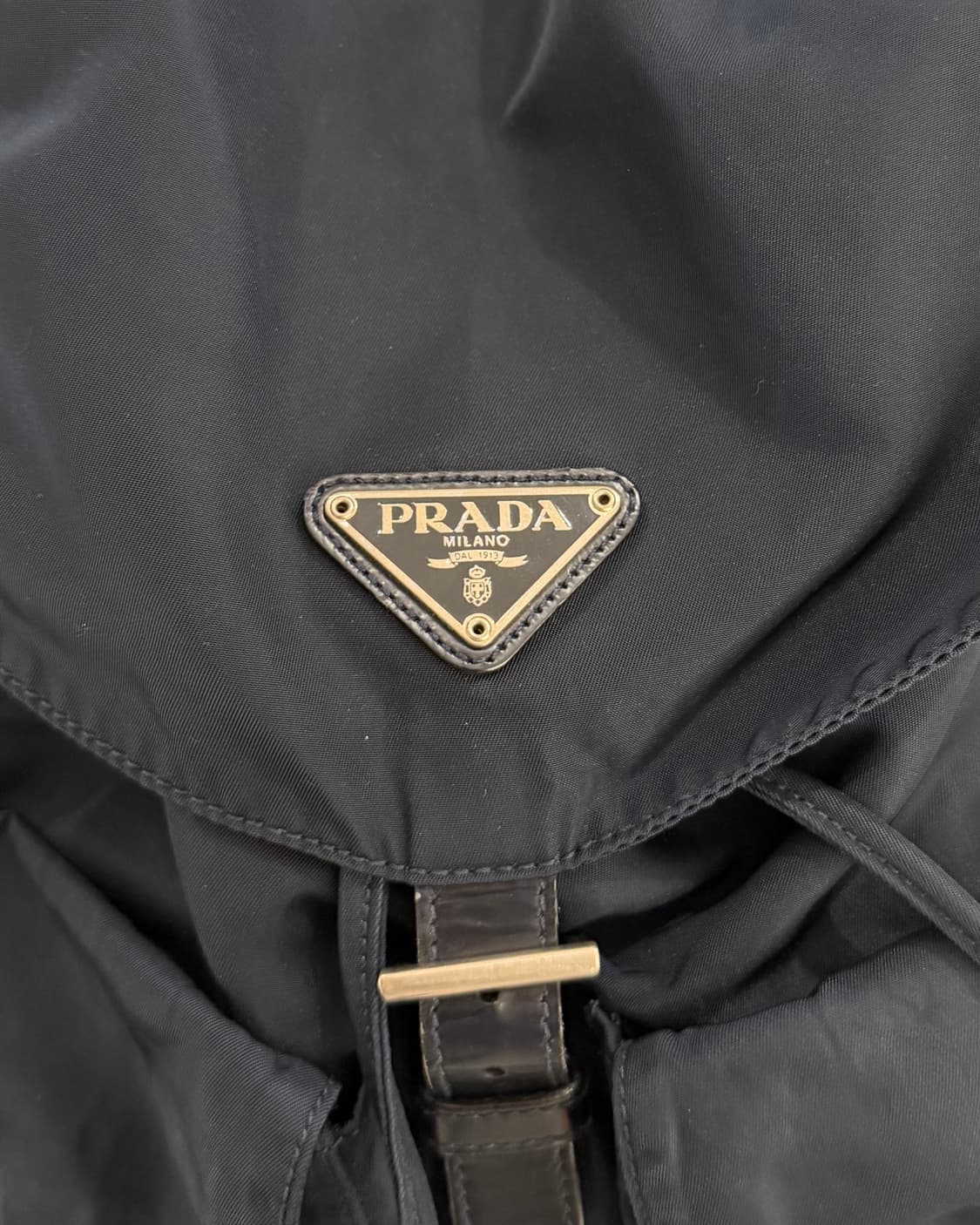 프라다 네이비 나일론 백팩 상품이미지7