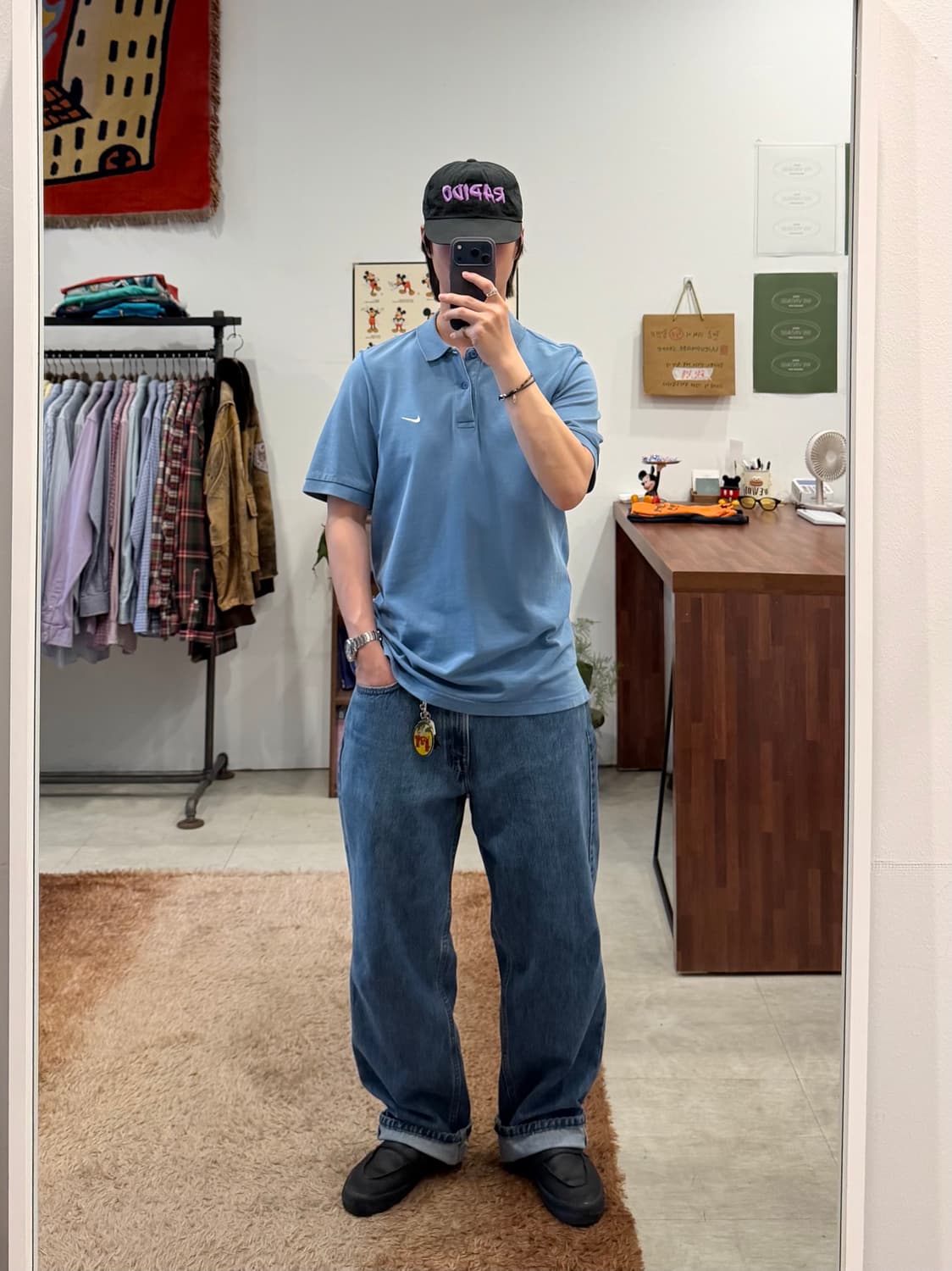 00s Nike 나이키 스우시 pk 반팔 티셔츠 상품이미지2