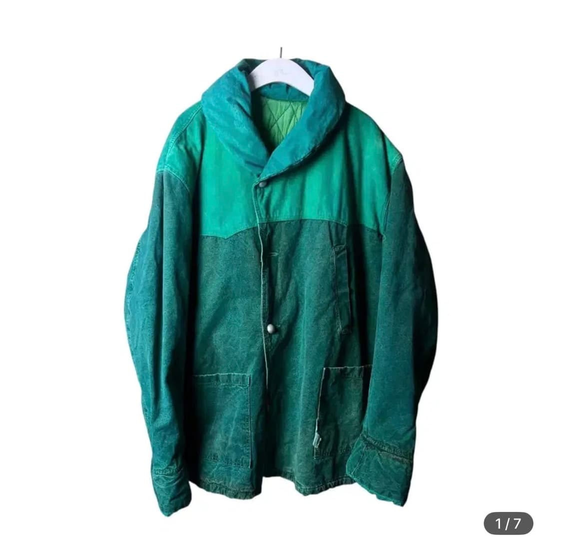 90s 재팬빈티지 덕캔버스 퍼프 자켓 상품이미지1