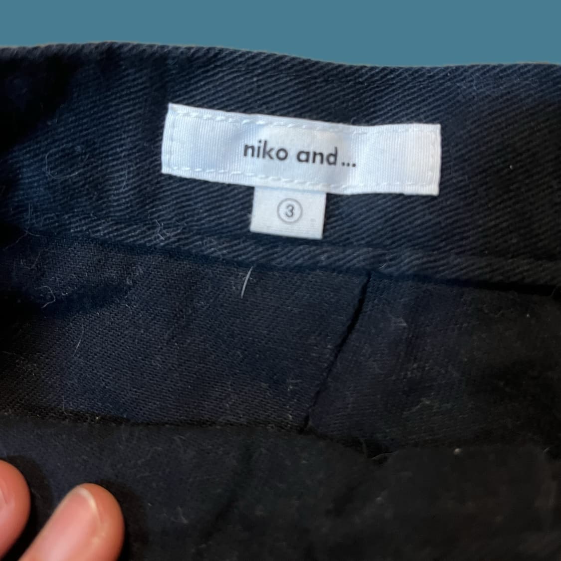 니코앤드 블랙 롱 스커트 상품이미지4