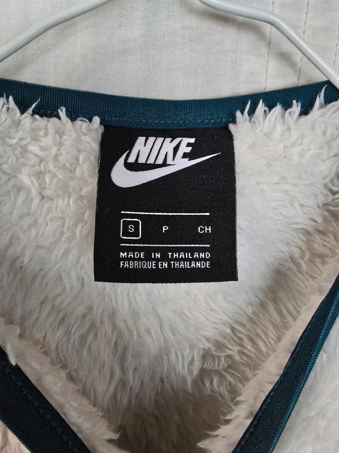 나이키 WILD 뽀글이 플리스 화이트 상품이미지5