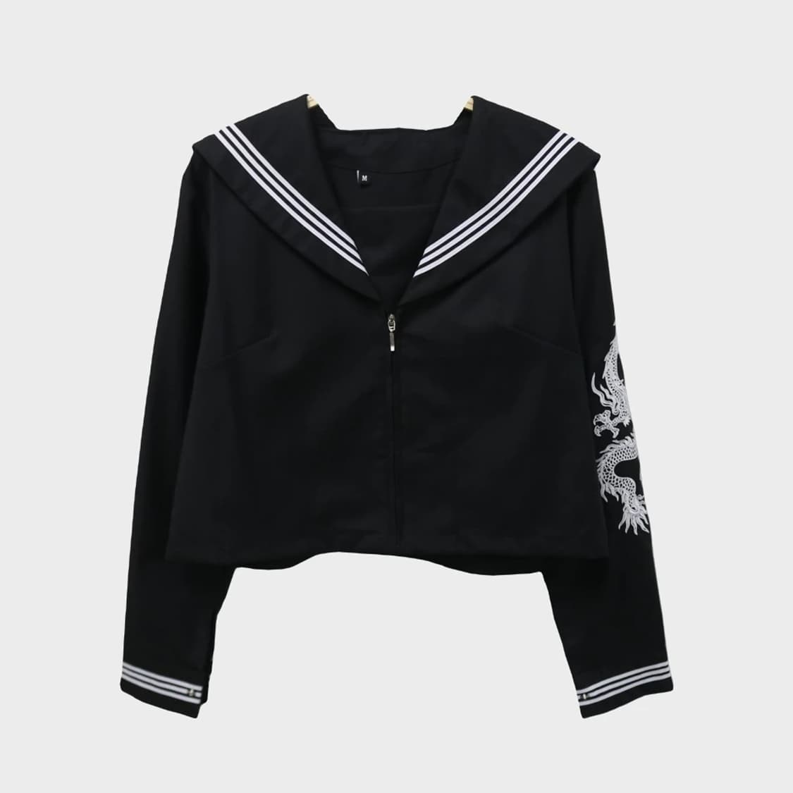 세일러 카라 프레피룩 울 혼방 블라우스 64257 상품이미지1