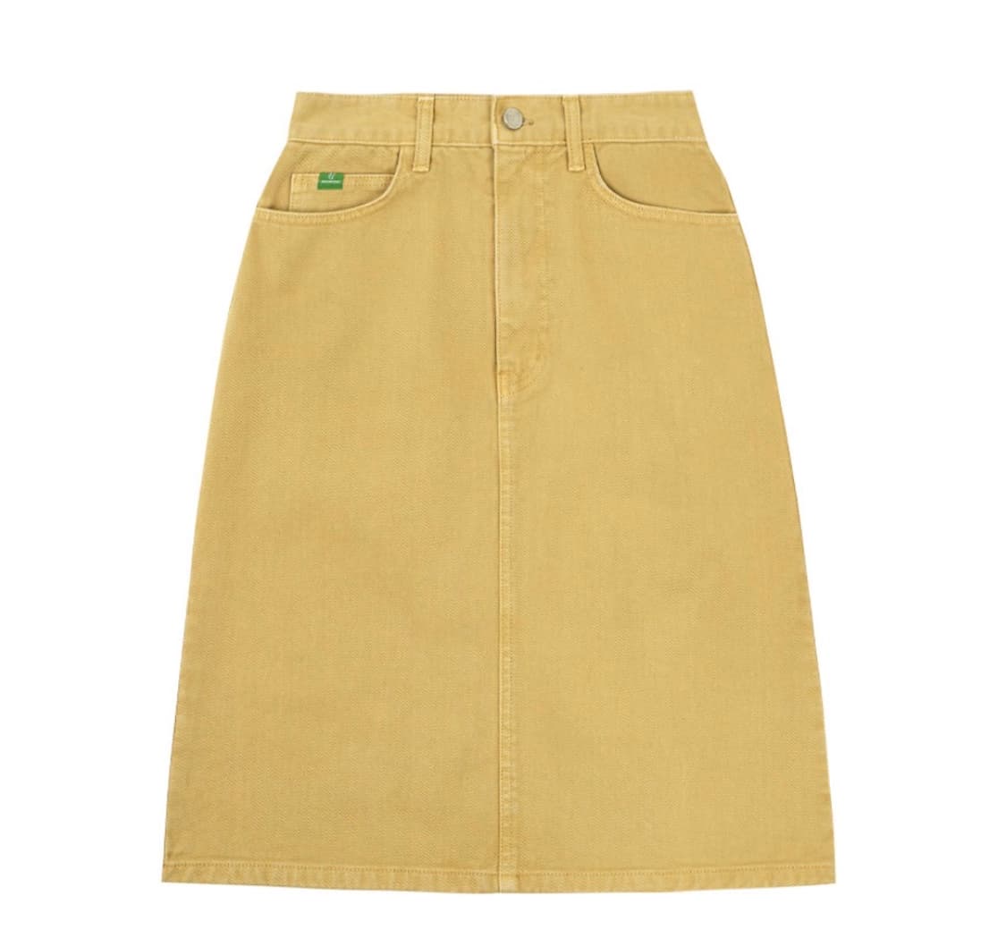노컨텐츠 스커트 머스타드 상품이미지2