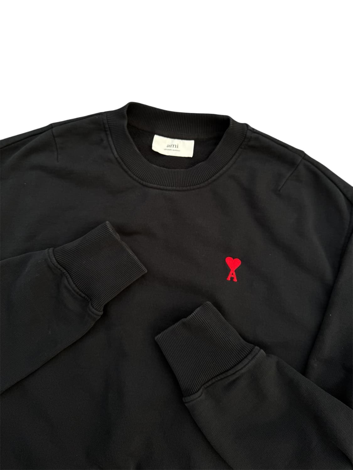 AMI 21FW 하트로고 여성 맨투맨 상품이미지2
