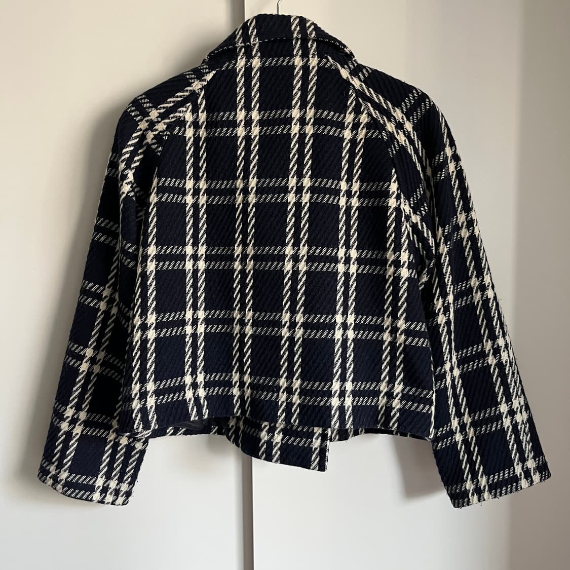 ELLE PLANETE wool check Jacket 상품이미지8