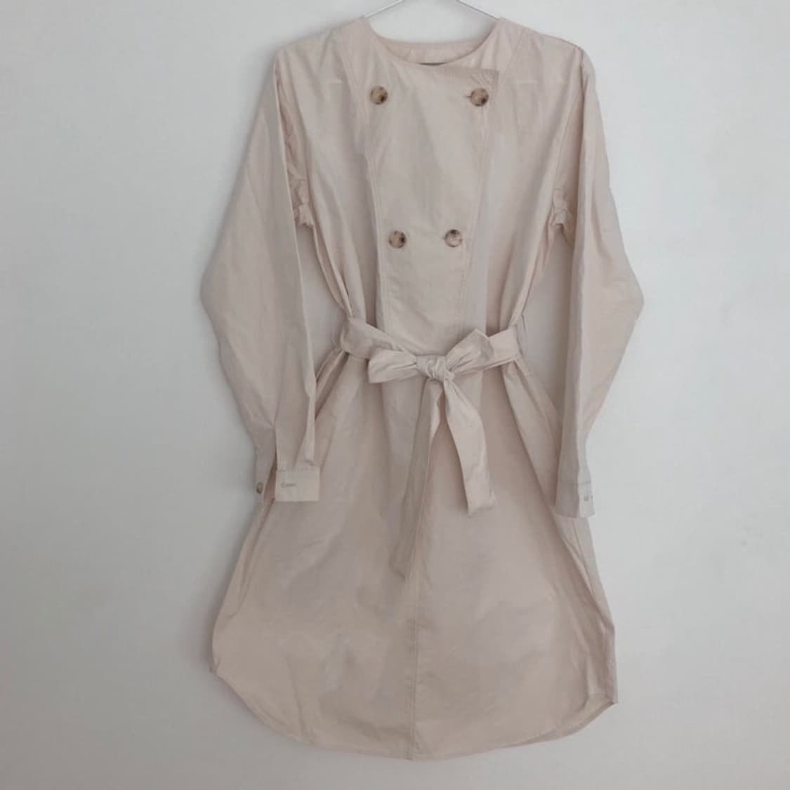 (새상품) 자체재작 트렌치 원피스  상품이미지6