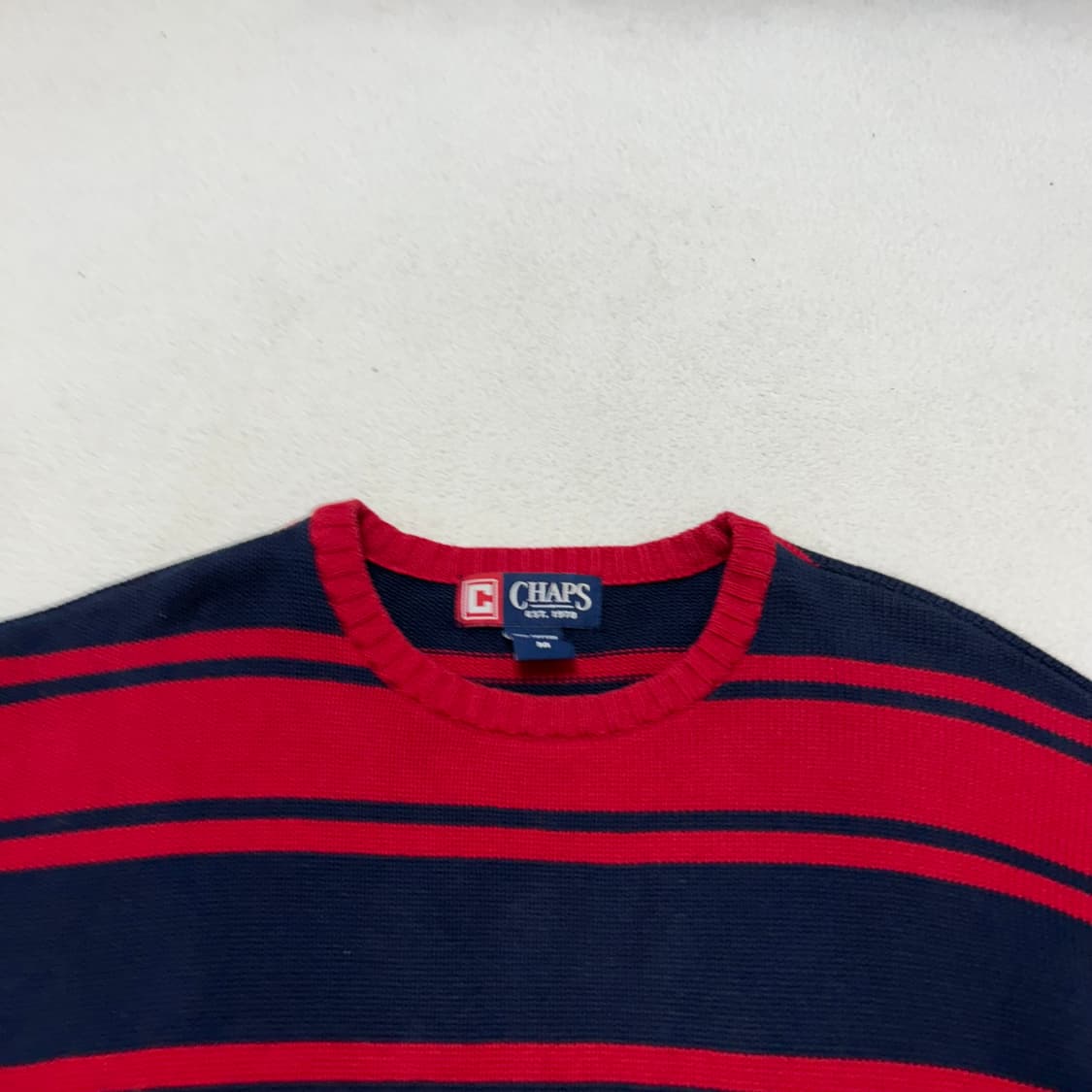 Polo Chaps red striped knit  상품이미지6