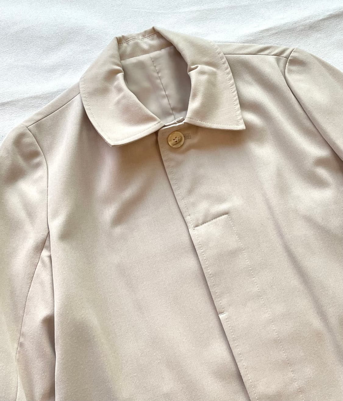 38comeoncommon 38컴온커먼 미니멀 싱글 코트 맥코트 자켓 상품이미지2