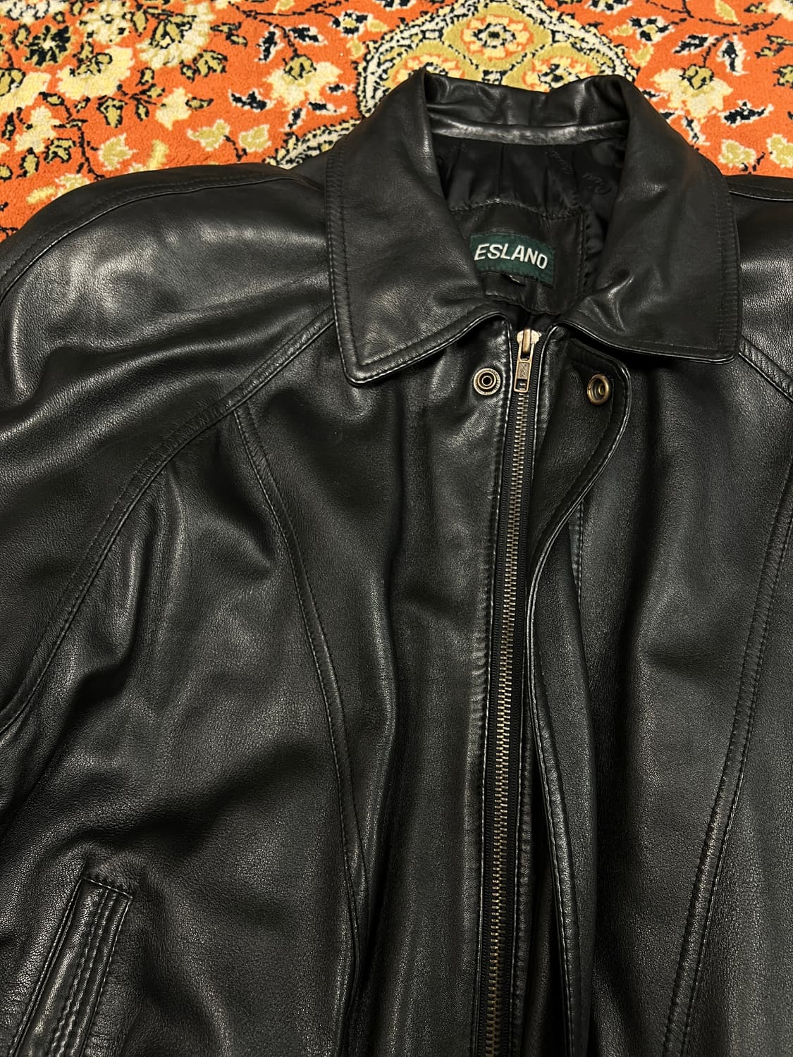 [L] Esland 빈티지 램스킨 레더 자켓 상품이미지5