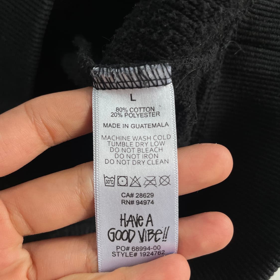Stussy 스투시 블랙 스탁 후드티 상품이미지7