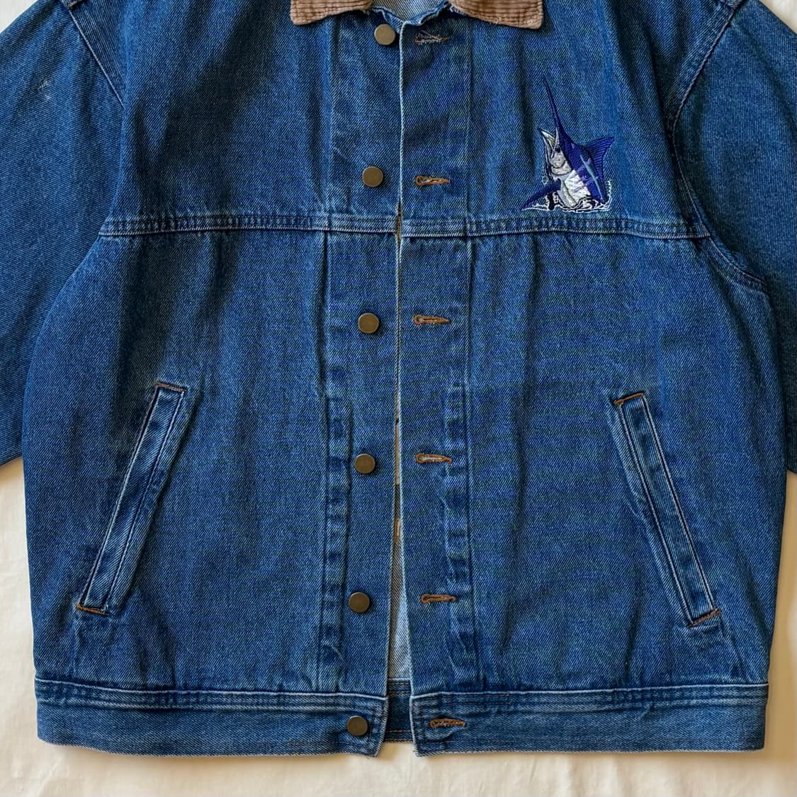 [M/105-108] 80s USA Sportsmaster 데님 자켓 상품이미지6