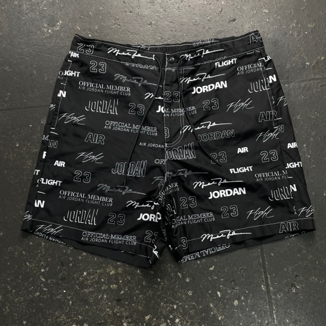 105 조던 플라이트 MVP 쇼츠 오브 느와르 반바지 상품이미지1