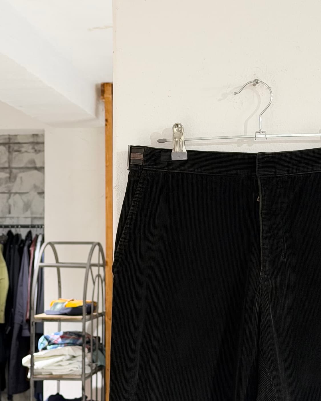 프라다 스포츠 카키 코듀로이 벨티드 숏팬츠 상품이미지3