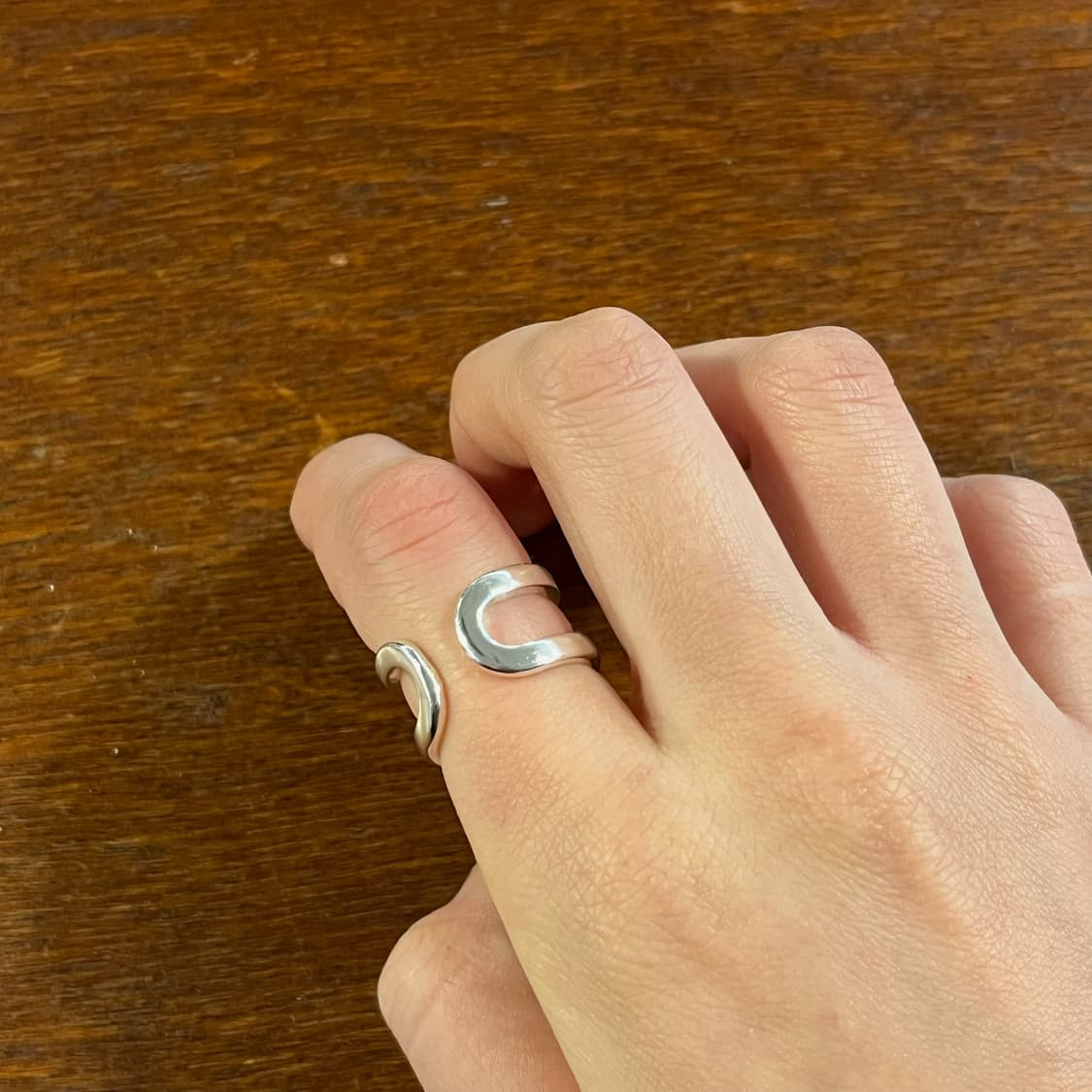 새상품 여성 신주 투트렉 반지  상품이미지7