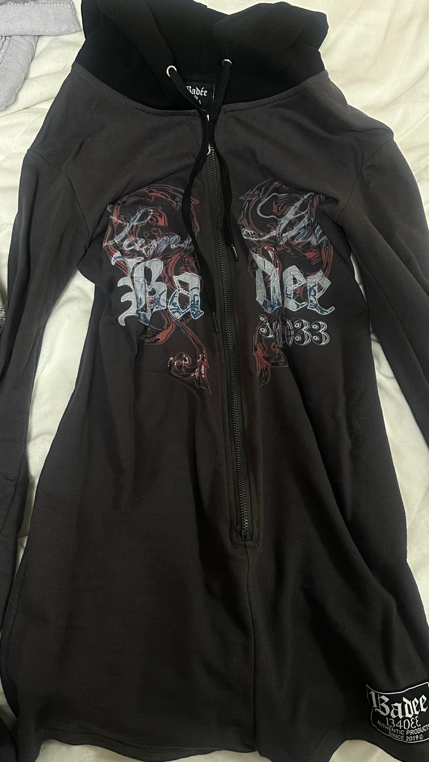 배디 바디수트 롬버 차콜 S 상품이미지2