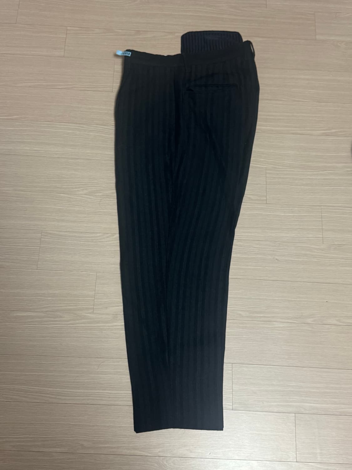 EEL 쇼넨 팬츠 네이비 스트라이프 상품이미지2
