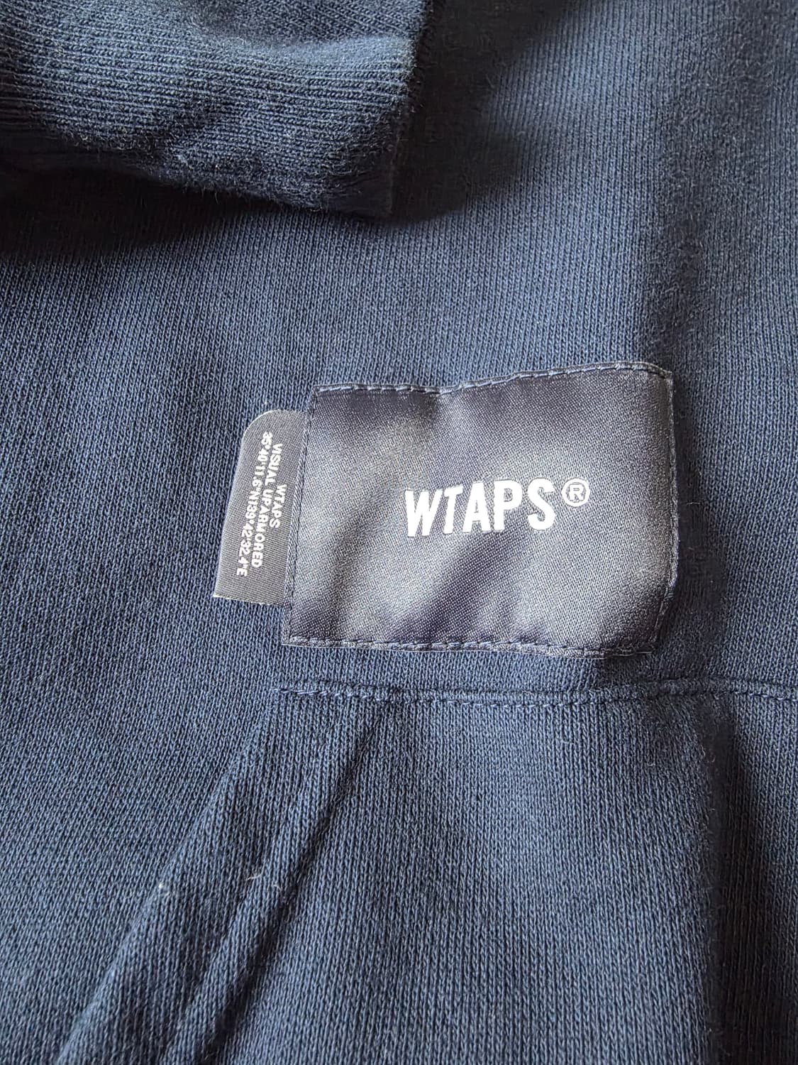 [3] Wtaps 더블탭스 22AW 네이비 후디 상품이미지3