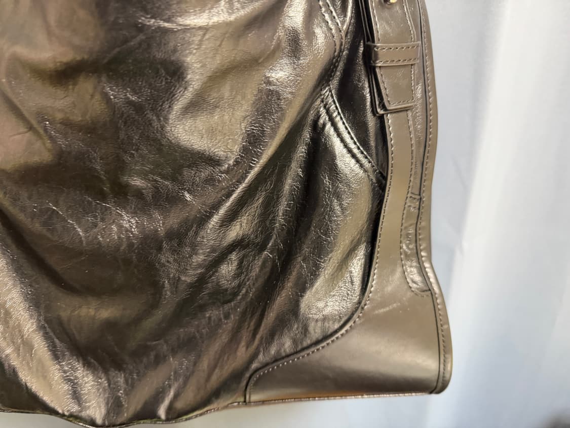 마뗑킴 투웨이 스트랩 스퀘어백 블랙 상품이미지6