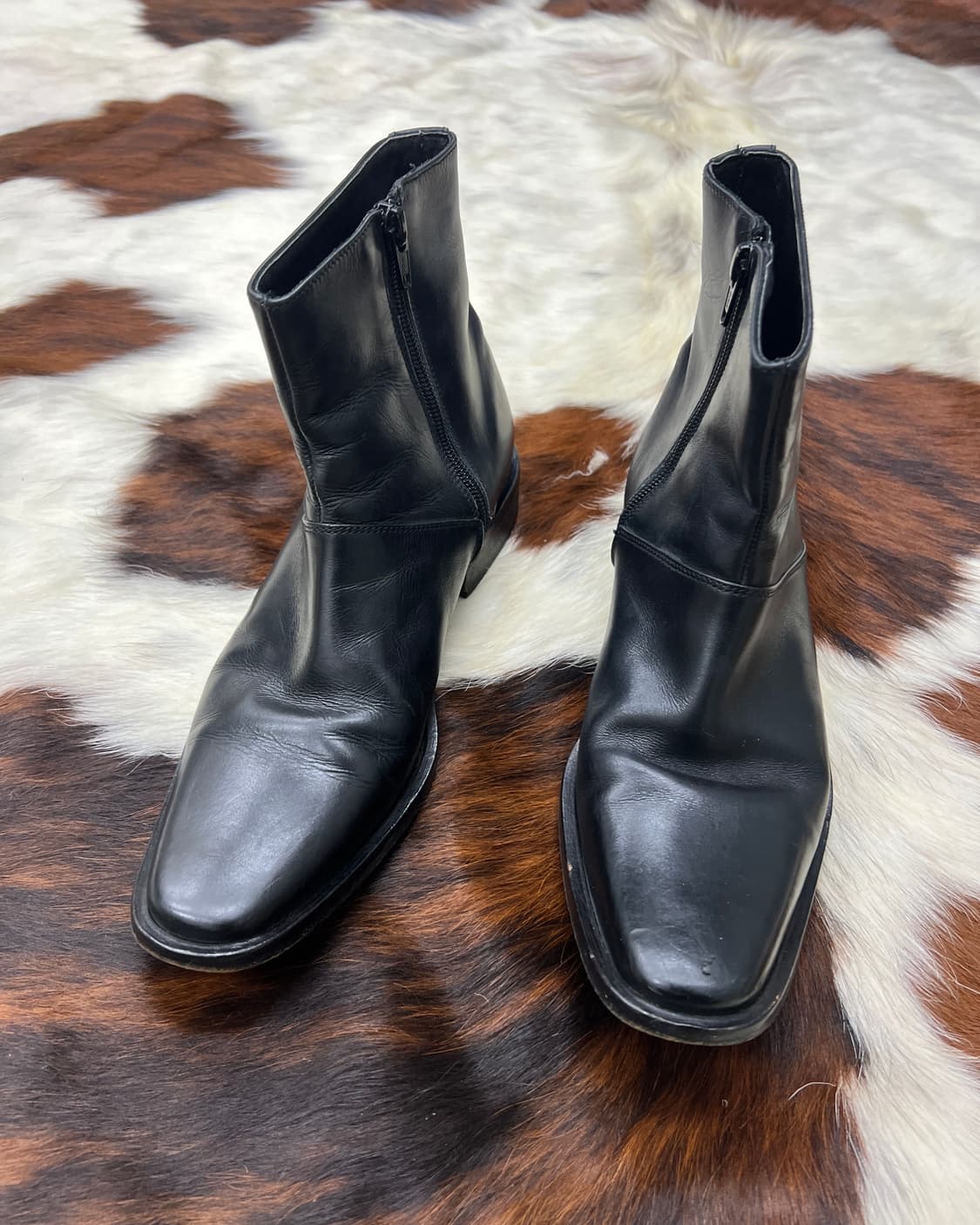 Yohji Yamamoto X BRUNO BORDESE 사이드 지퍼 부츠 상품이미지4