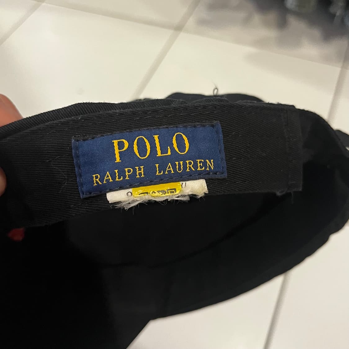 폴로랄프로렌 블랙 볼캡 상품이미지6