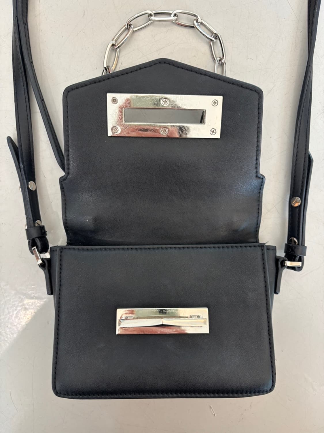 Cesare Paciotti Mini Leather Bag 상품이미지6