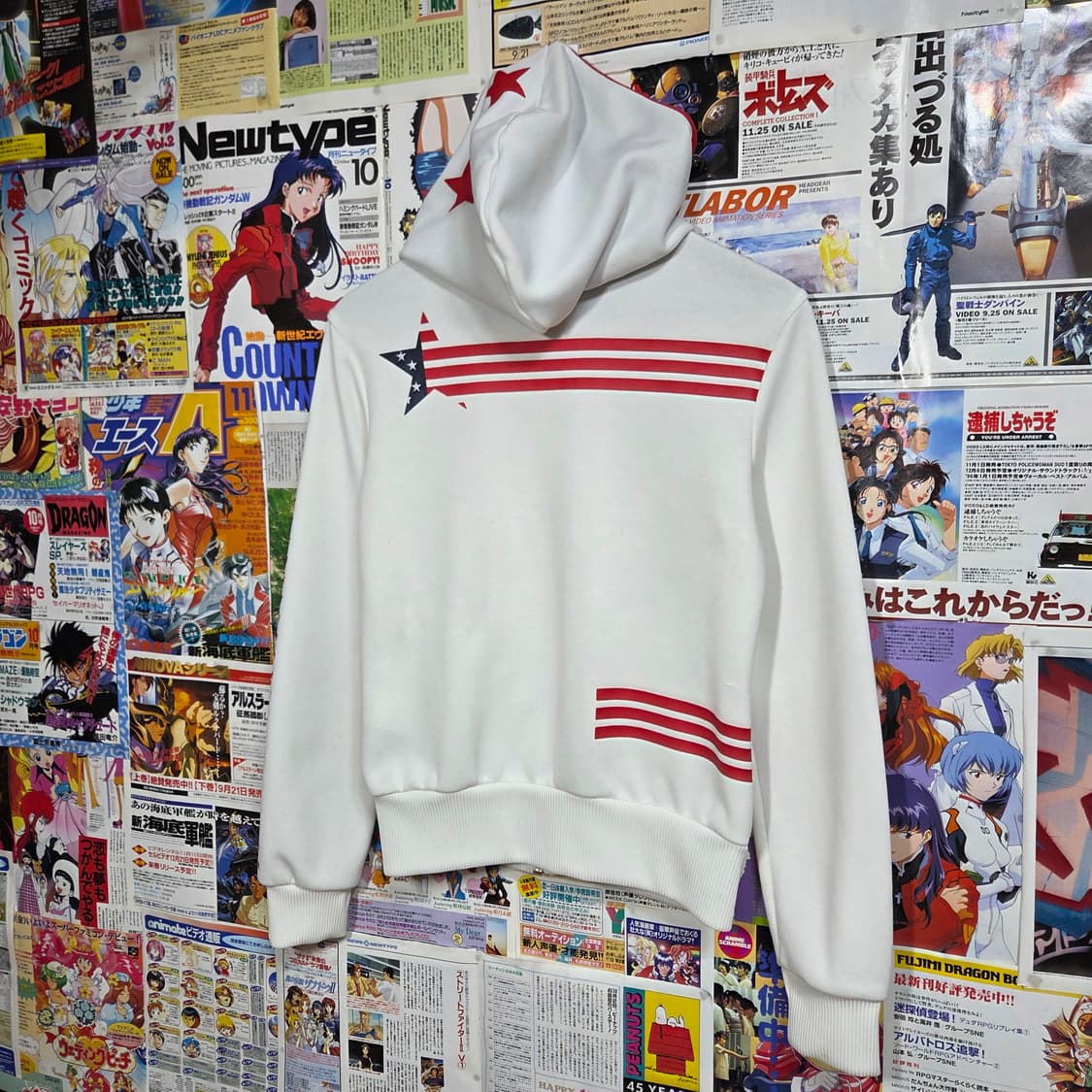 아디다스 성조기 USA 별 후드 희귀 져지  상품이미지4