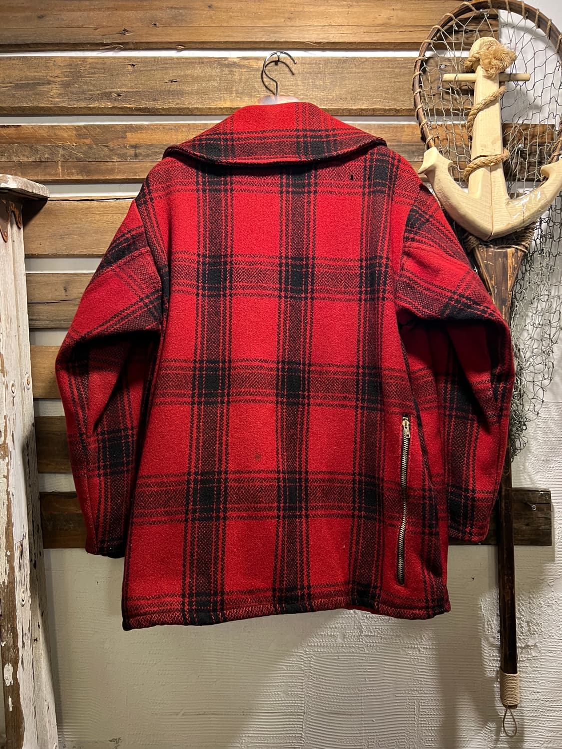 [M]5~60's MELTON 매키노 울 헌팅 자켓 상품이미지8