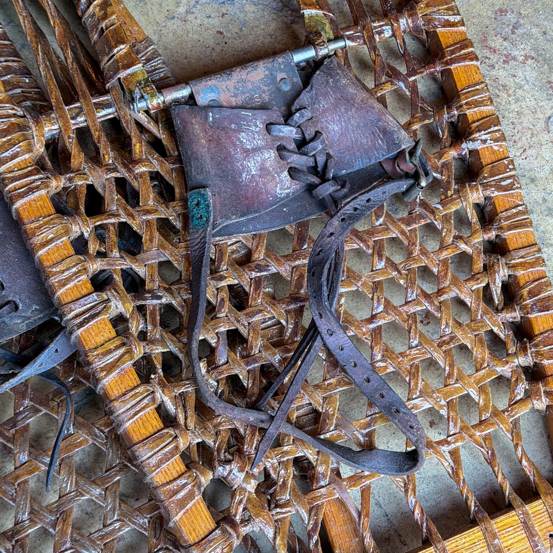 1945s WWII 미국 Groswold 고래힘줄 설피 상품이미지6