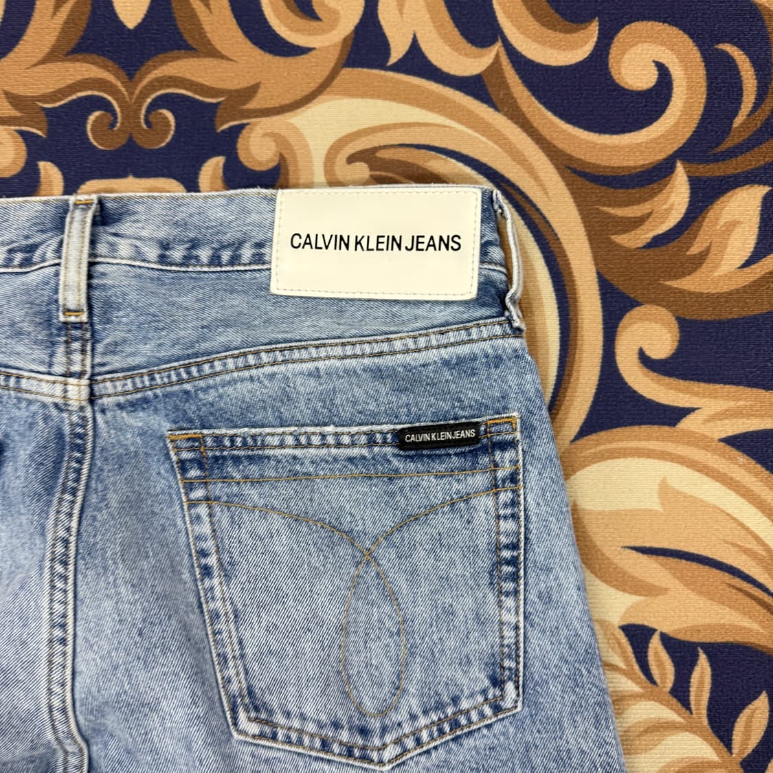 (34)캘빈클라인 Calvinklein  패치 데님팬츠 상품이미지7