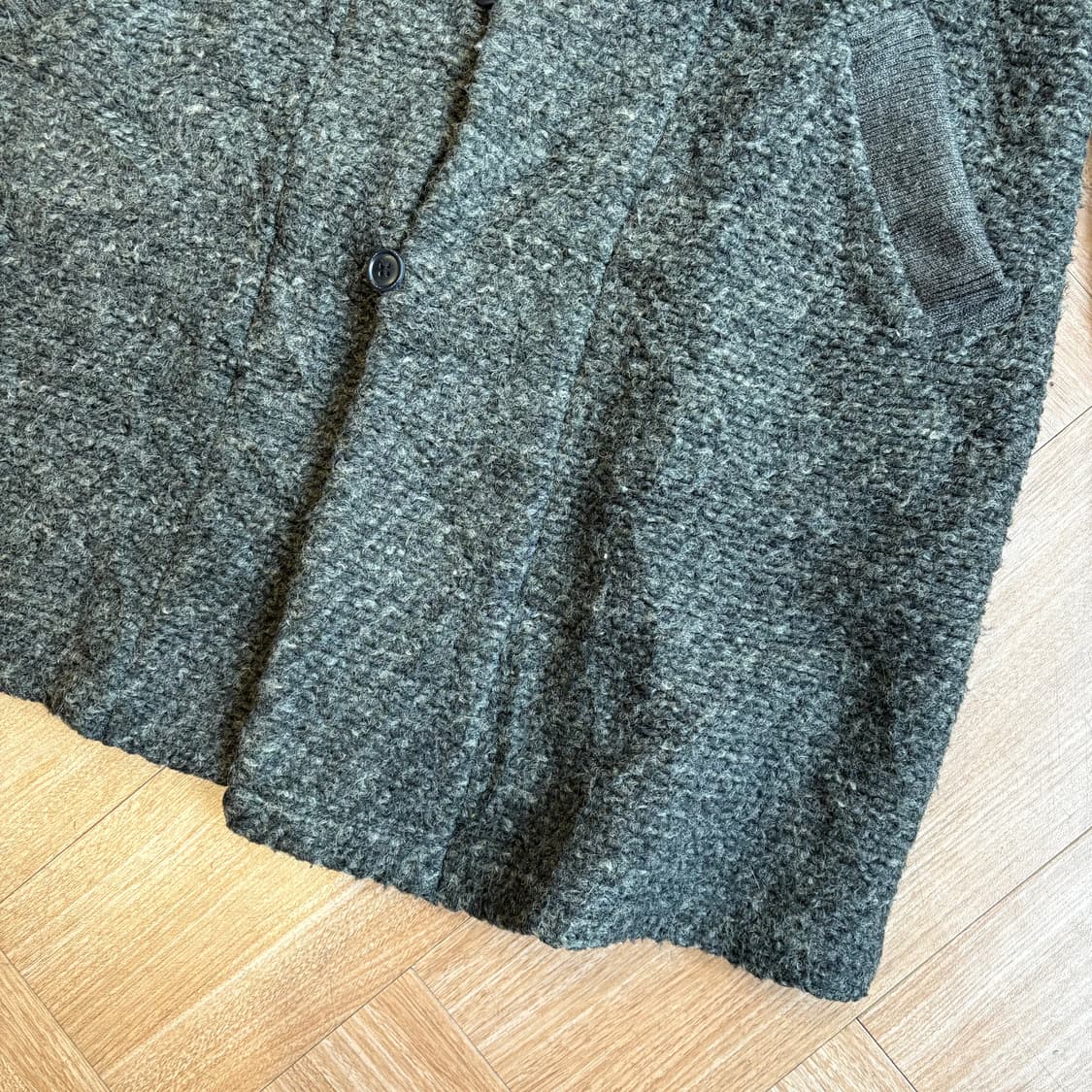 Zucc 주카 헤아리 울 롱 코트 상품이미지5