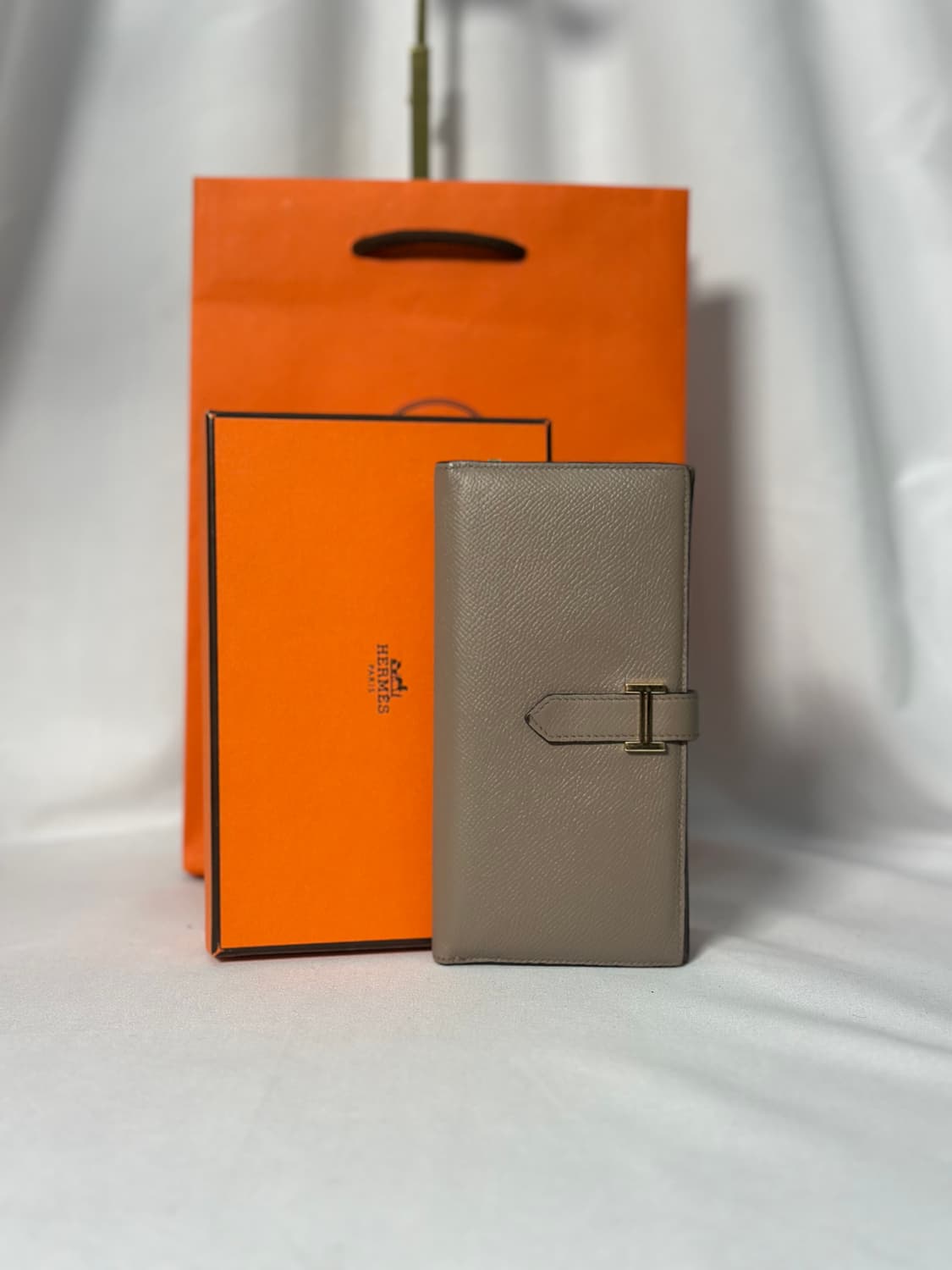 [정품][명품케어]에르메스 베안 에토프 장지갑 상품이미지1