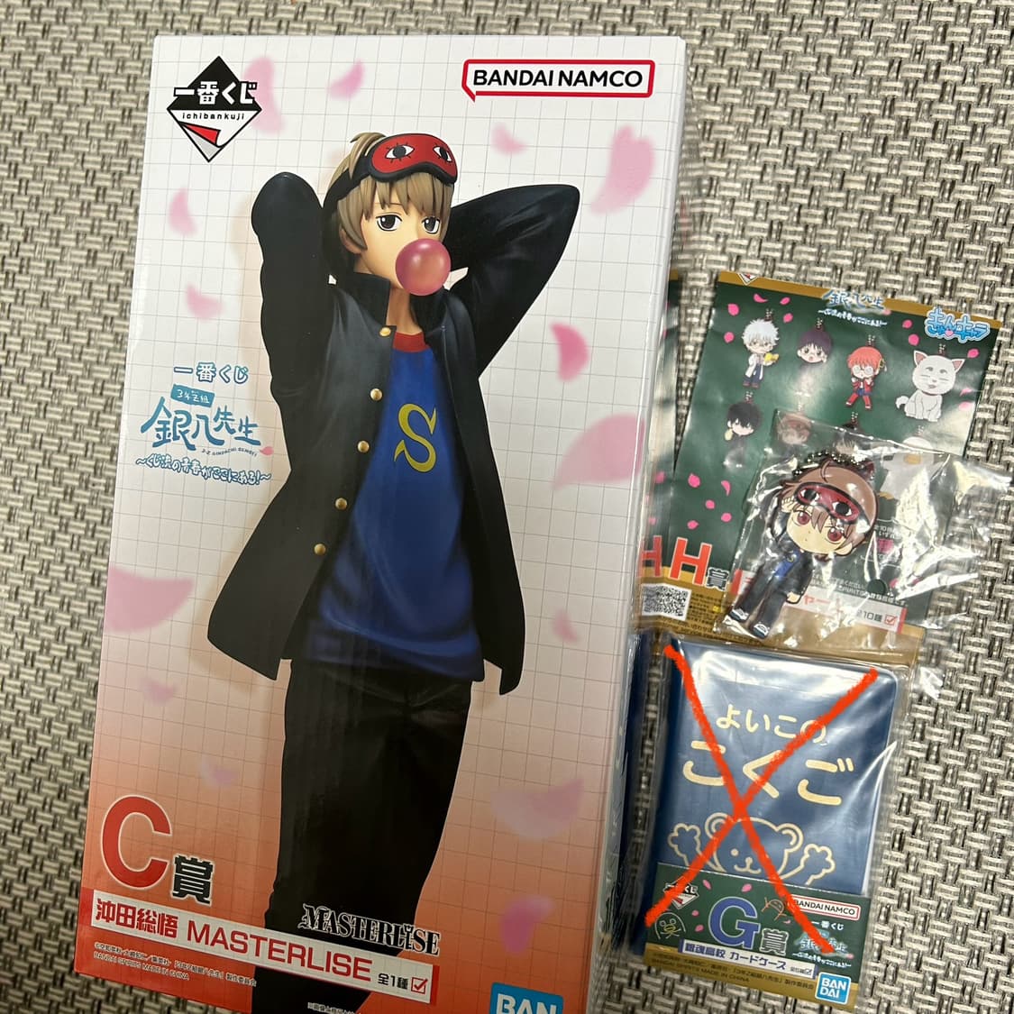 은혼 삼젯 쿠지 C상 소고 피규어+스트랩 일괄 상품이미지2