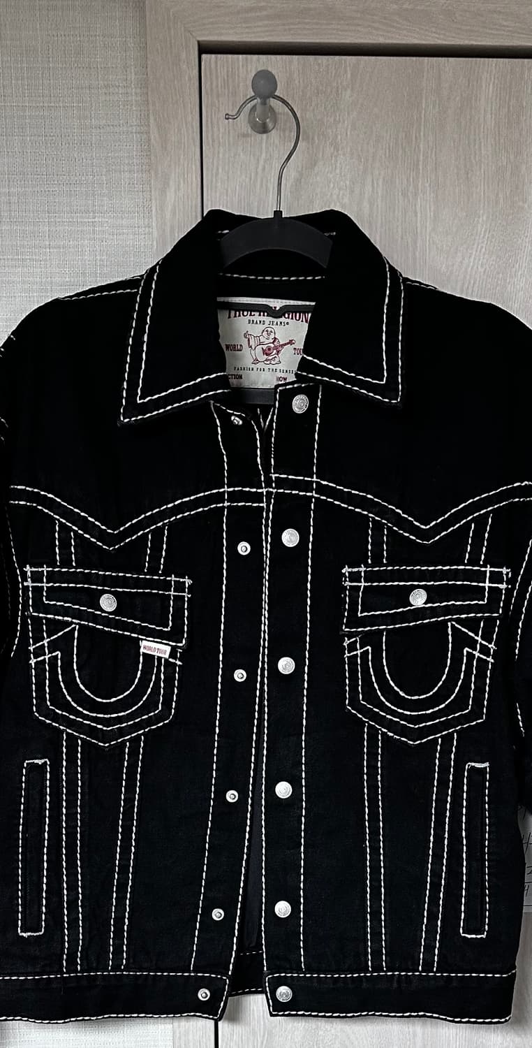 트루릴리전 데님 트러커 자켓 BIG T O.G TRUCKER JACKET 상품이미지3