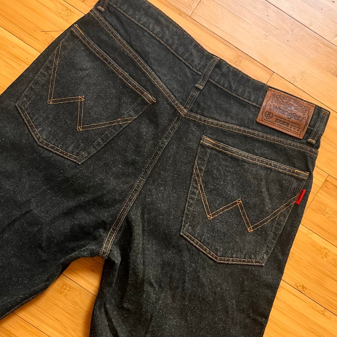 랭글러 M1805 - 19 블랙진 데님팬츠 W36 상품이미지4